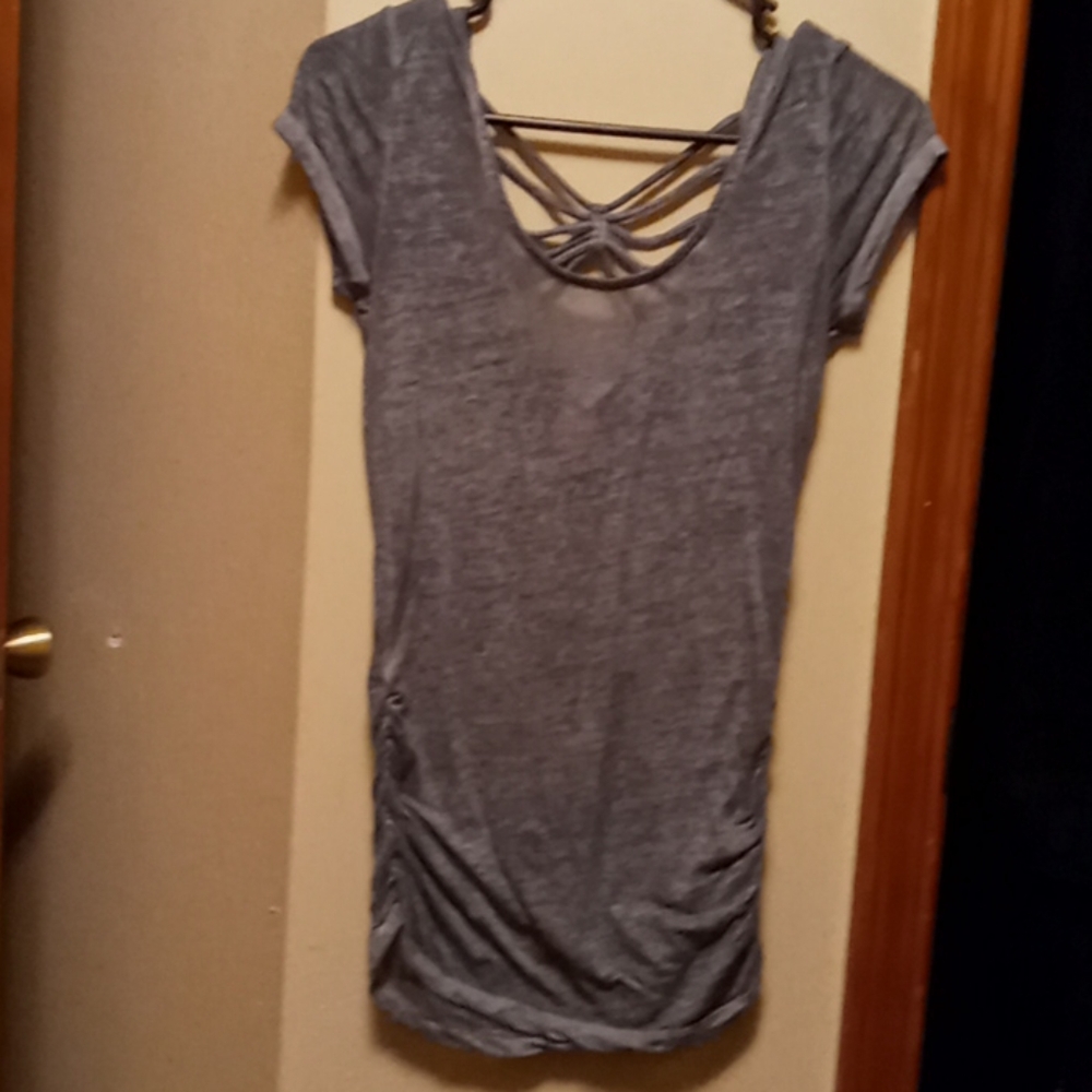 Grey dress shirt
